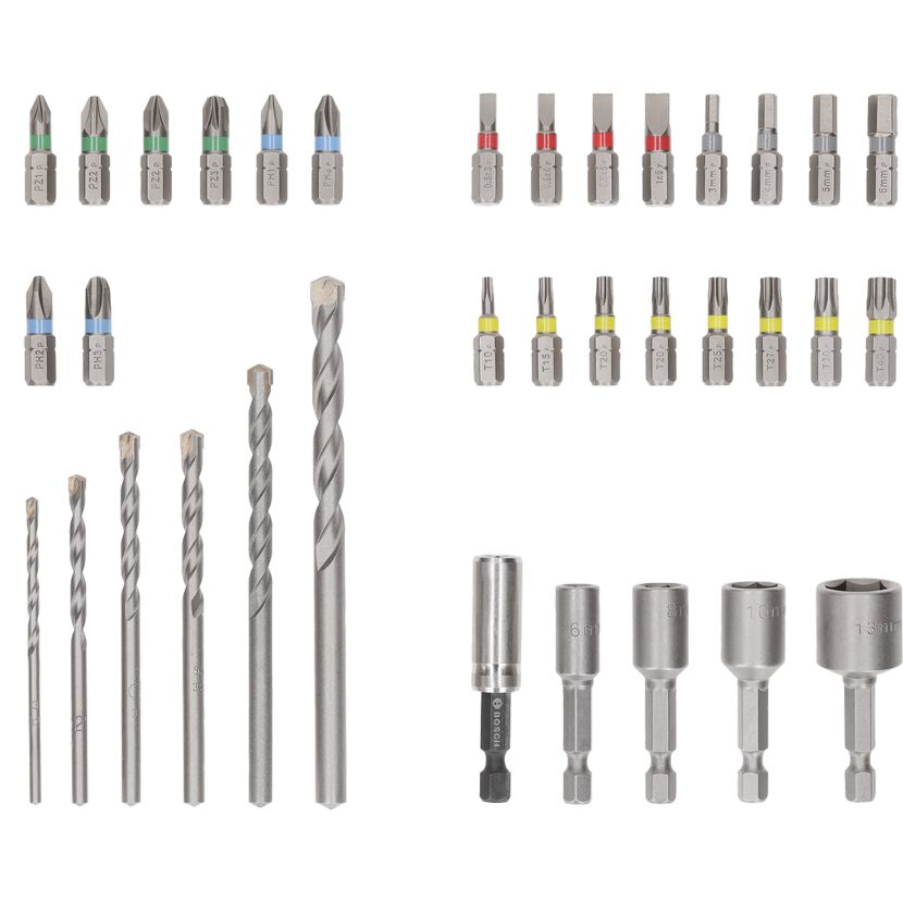 Schrauberbit‑ und CYL-3 Bohrer-Set 'Extra Hard' 35‑teilig