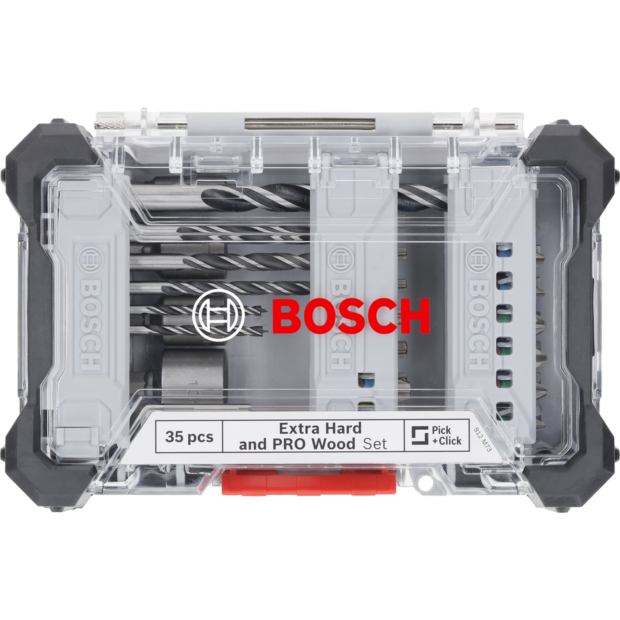Bohrer-Set 'Extra Hard Schrauberbit‑ und PRO Wood' 35‑teilig