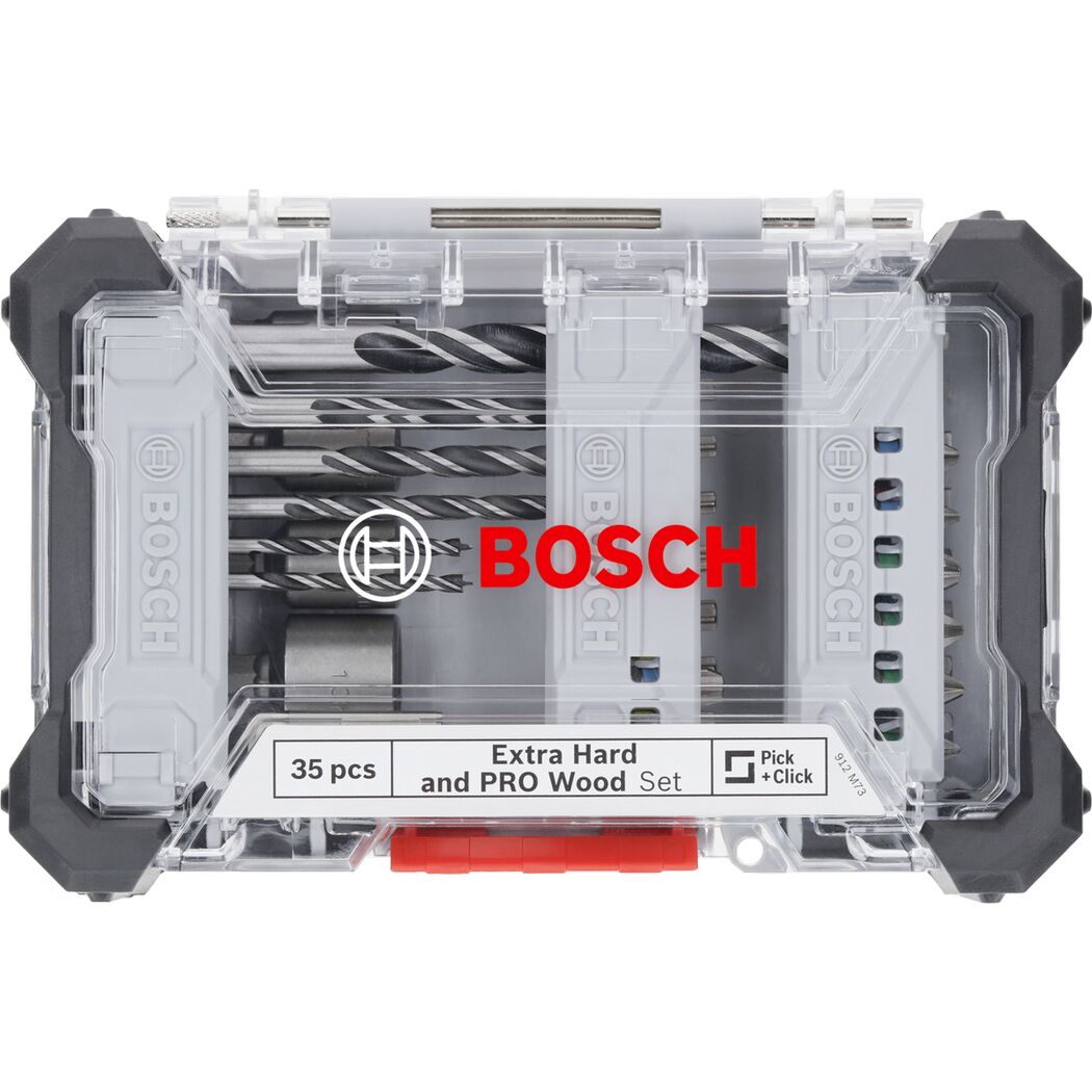 Bohrer-Set 'Extra Hard Schrauberbit‑ und PRO Wood' 35‑teilig