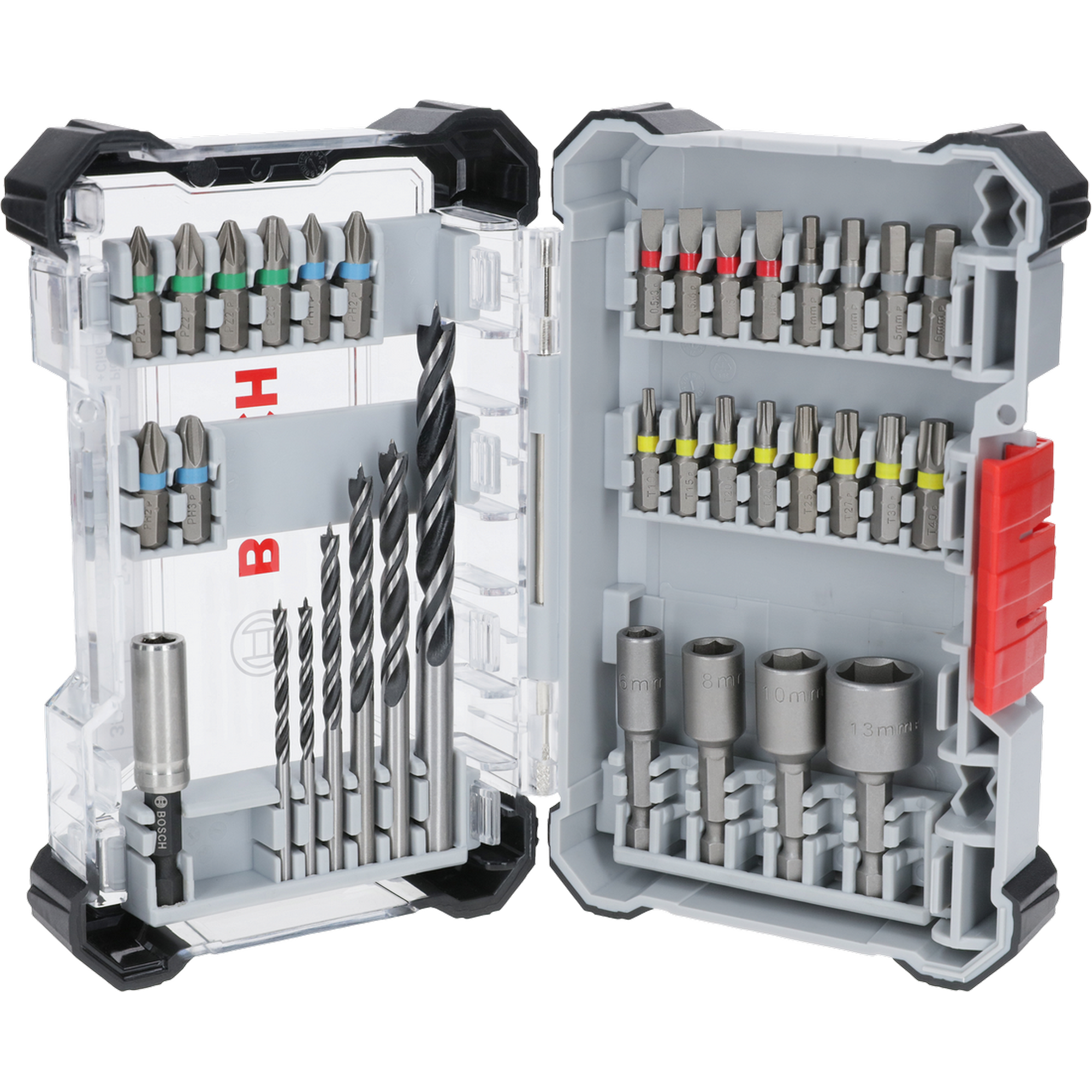 Bohrer-Set 'Extra Hard Schrauberbit‑ und PRO Wood' 35‑teilig