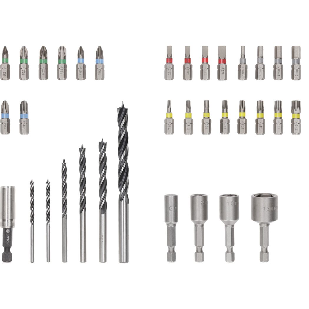 Bohrer-Set 'Extra Hard Schrauberbit‑ und PRO Wood' 35‑teilig