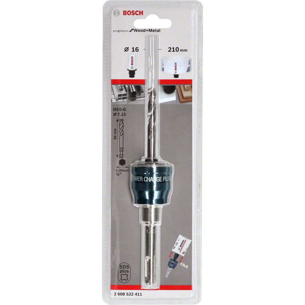 Bohrer HSS-G 'PC Plus-Adapter SDS plus' 7,15 x 85 mm