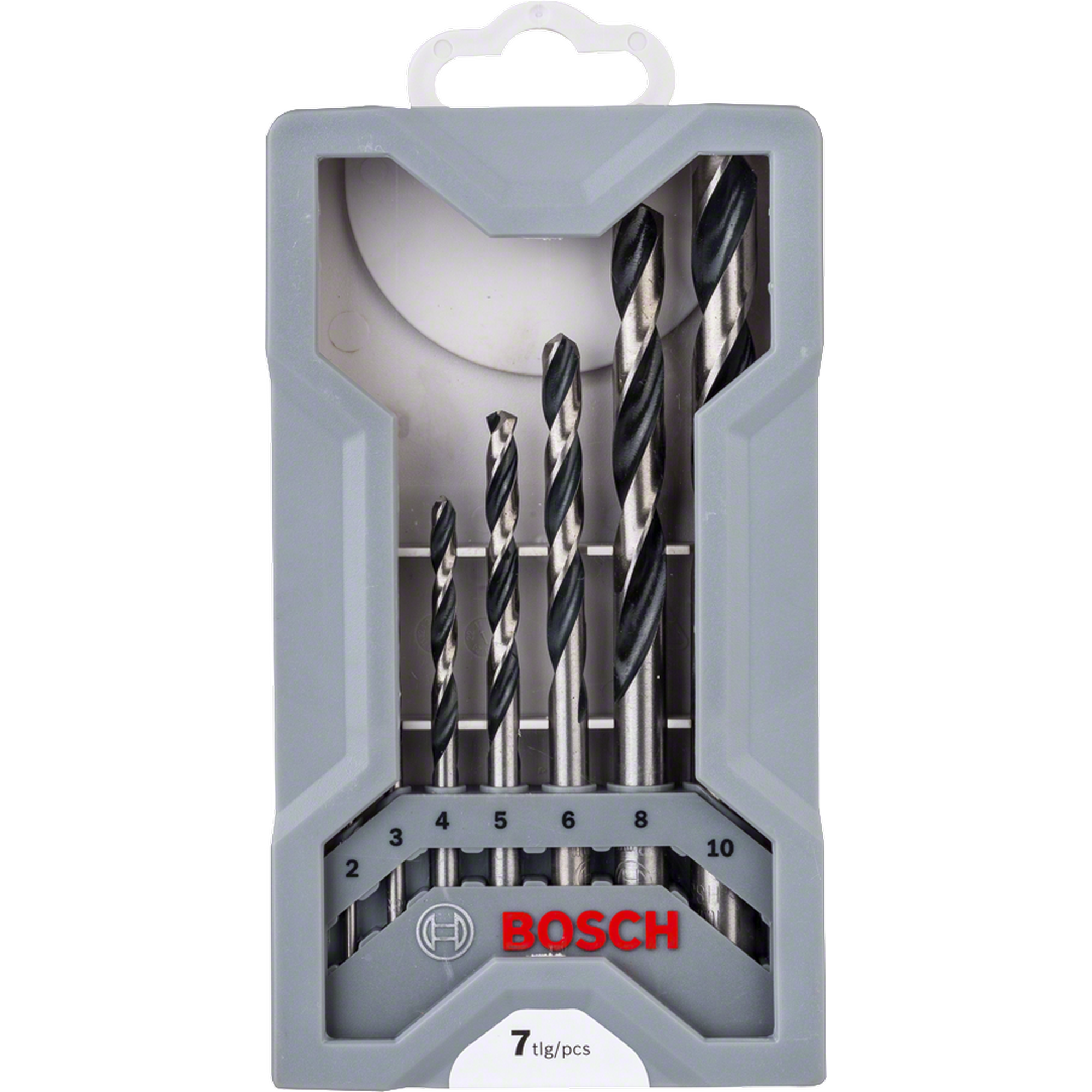 HSS-Spiralbohrer-Set 'PointTeQ Mini-X-Line' Ø 2-8 mm 7-teilig