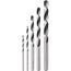 HSS-Spiralbohrer-Set 'PointTeQ' Ø 2-6 mm 5-teilig