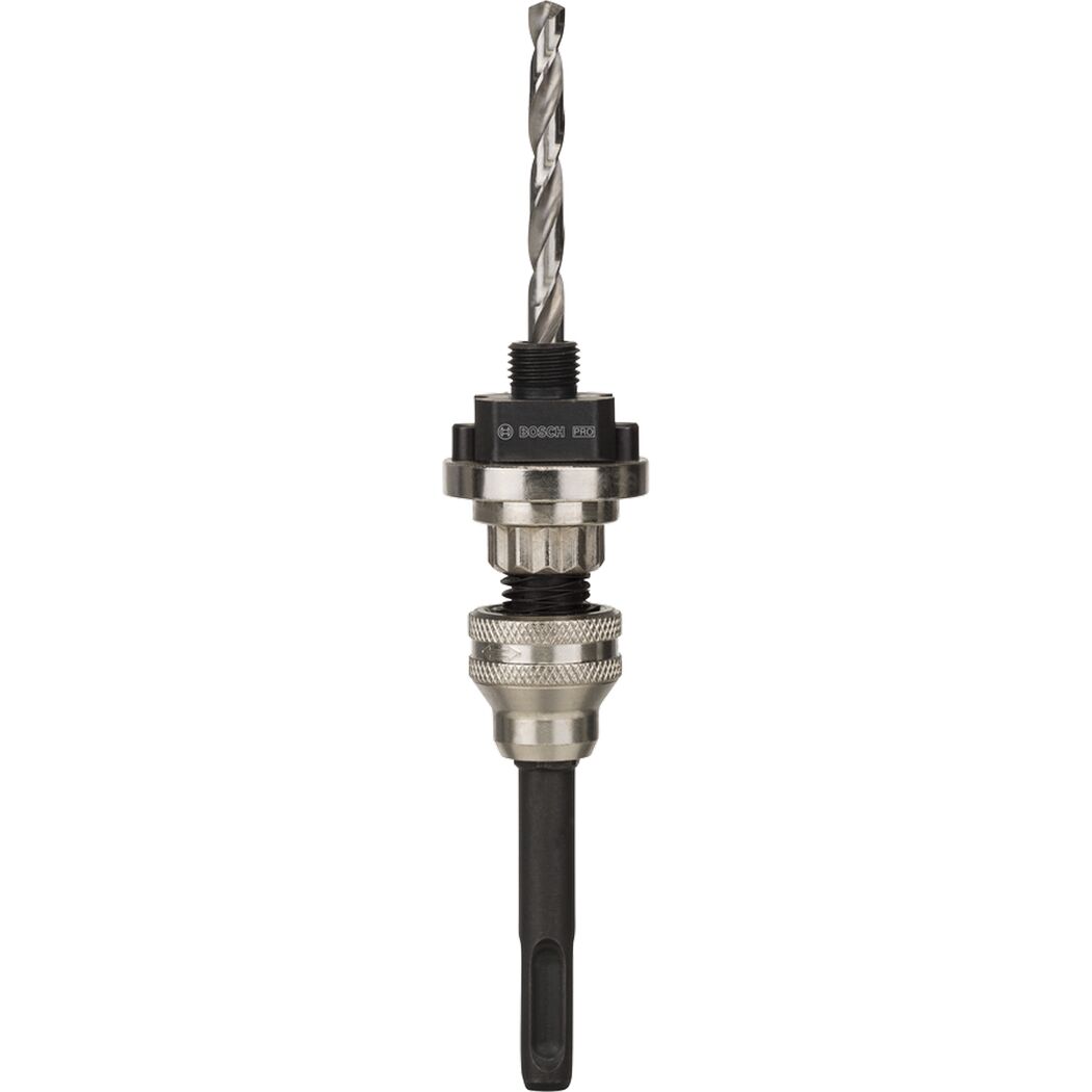 Aufsteckhalter 'PRO Q-Lock' SDS plus Aufnahme für Quick Change-System für Lochsägen mit SDS plus