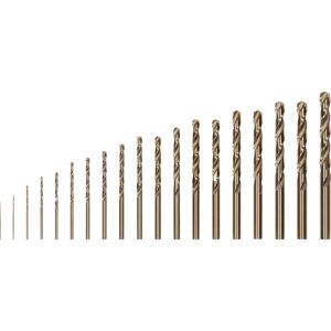Spiralbohrer-Set 'PRO Stainless Steel HSS-Co' Ø 1-10 mm 19-teilig