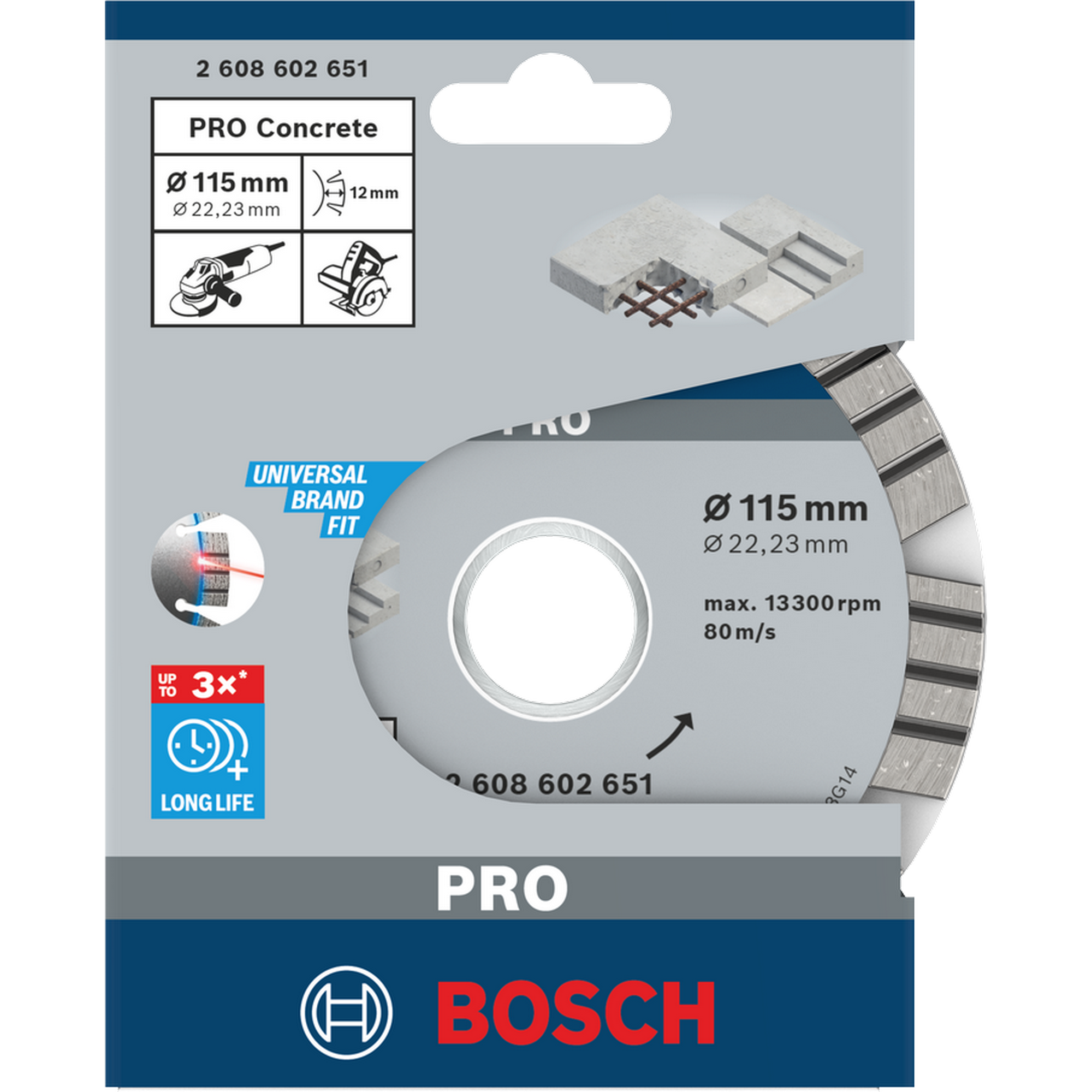 Diamanttrennscheibe 'PRO Multi Material' Ø 125 mm