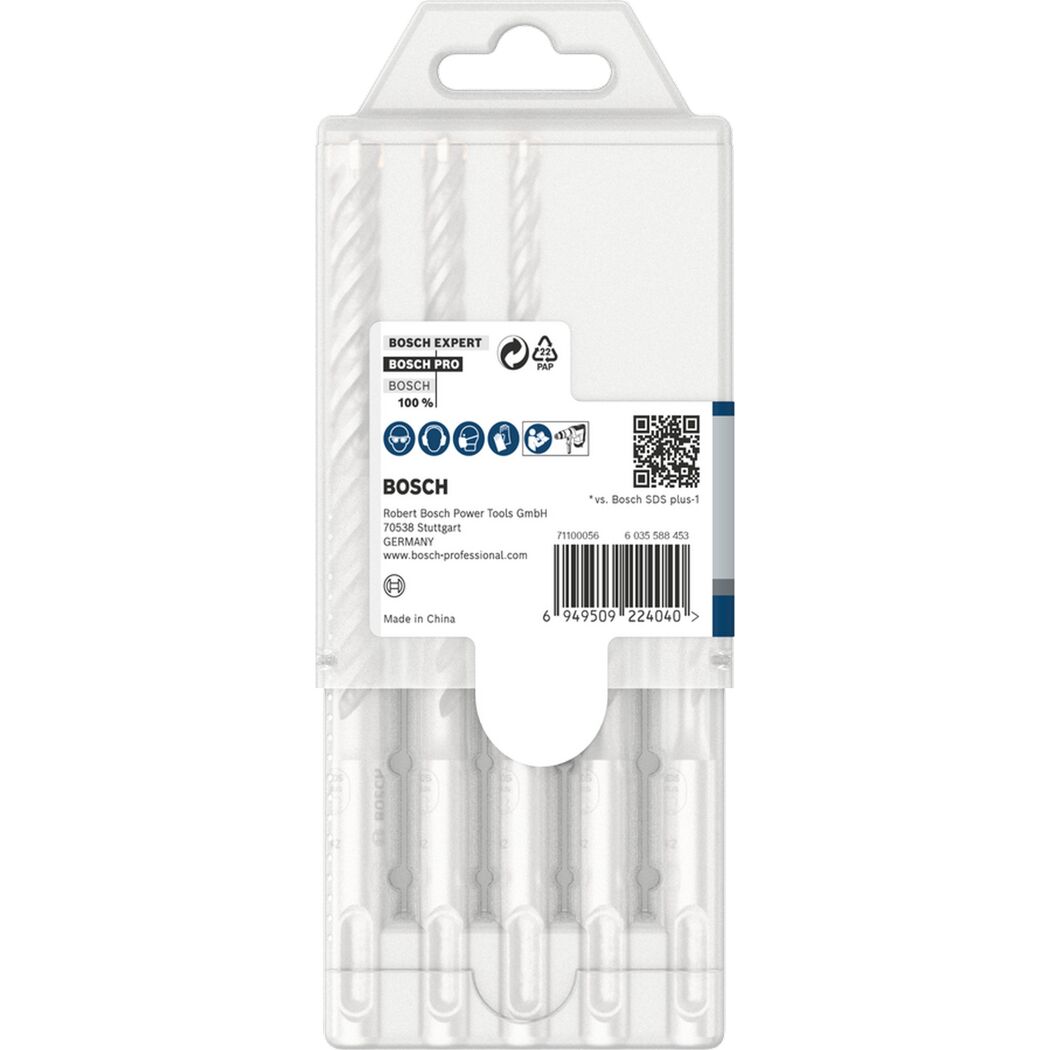 Hammerbohrer-Set 'PRO SDS plus-5X' Ø 5-10 mm 5-teilig