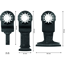 Tauchsägeblatt-Set 'Wood and Metal AIZ 10 AB BIM' 10/32/65 mm, 3-teilig