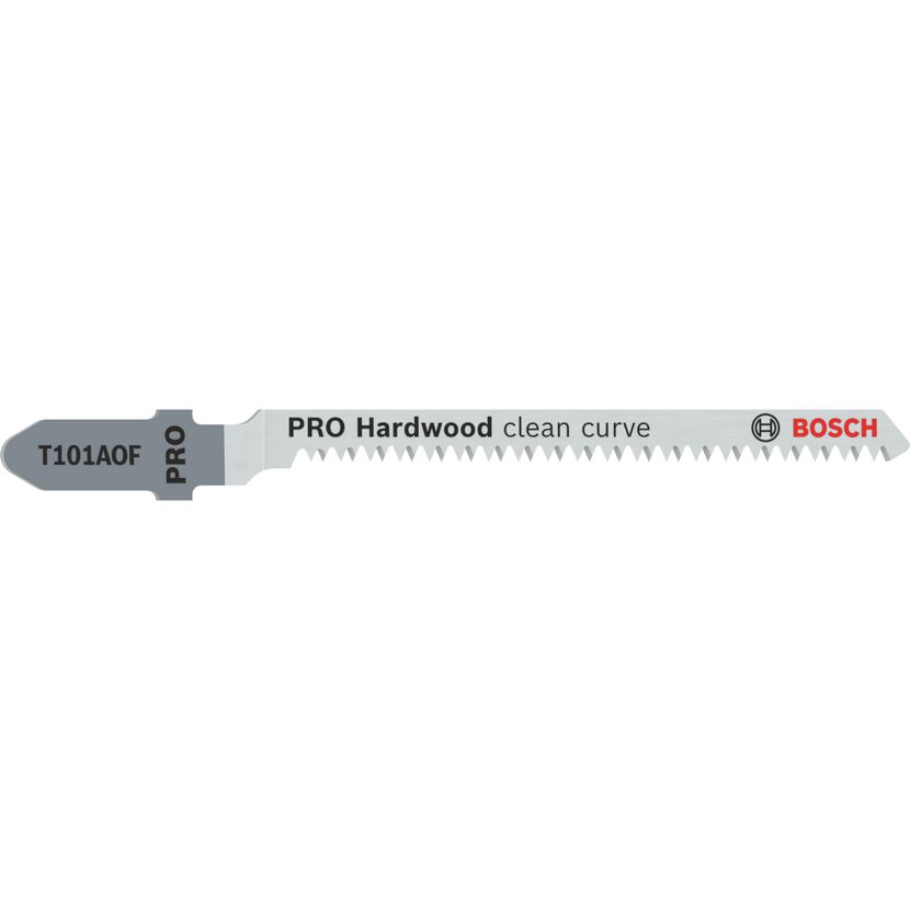 Stichsägeblatt 'Pro Hardwood clean curve T101AOF' 83 mm, 3 Stück