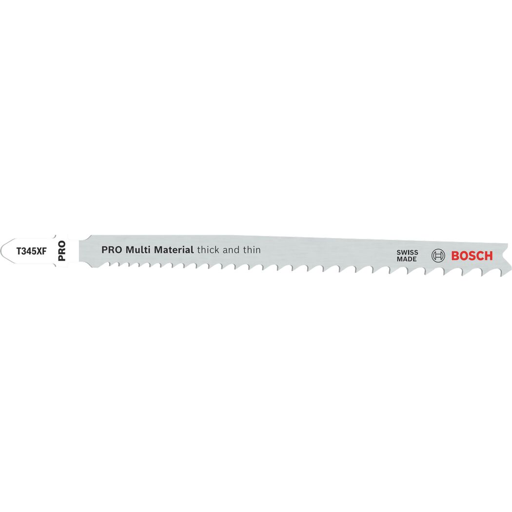 Stichsägeblatt 'Pro Multi Material thick and thin T345XF' 132 mm, 3 Stück