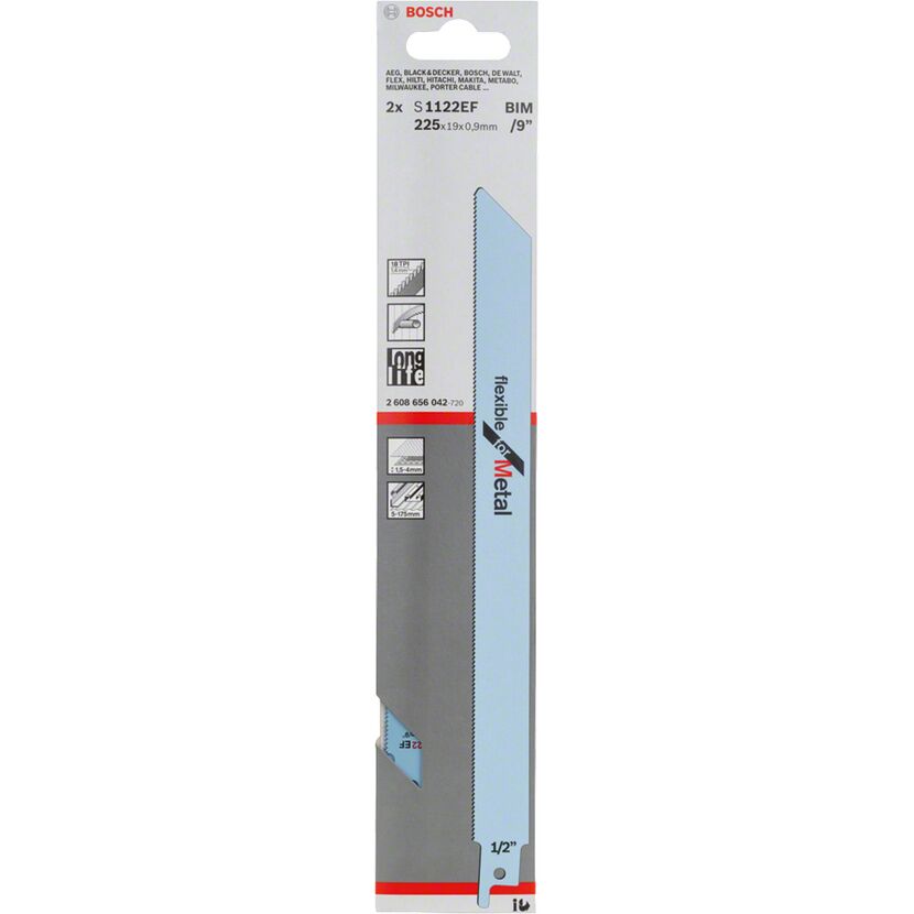 Säbelsägeblatt 'Flexible for Metal S 1122EF' 225 mm
