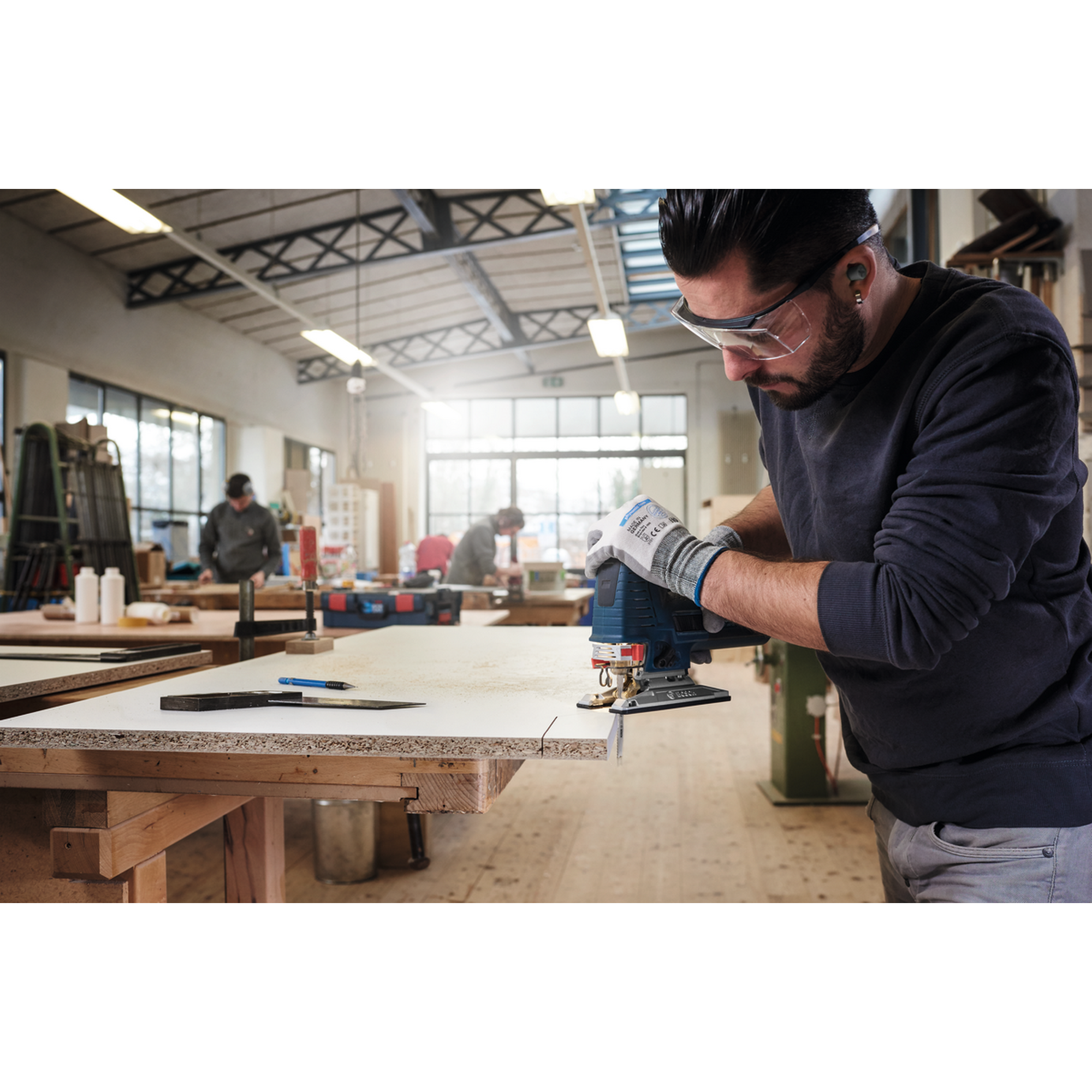 Stichsägeblatt 'T 101 BR Clean for Wood' 100 mm, 3 Stück