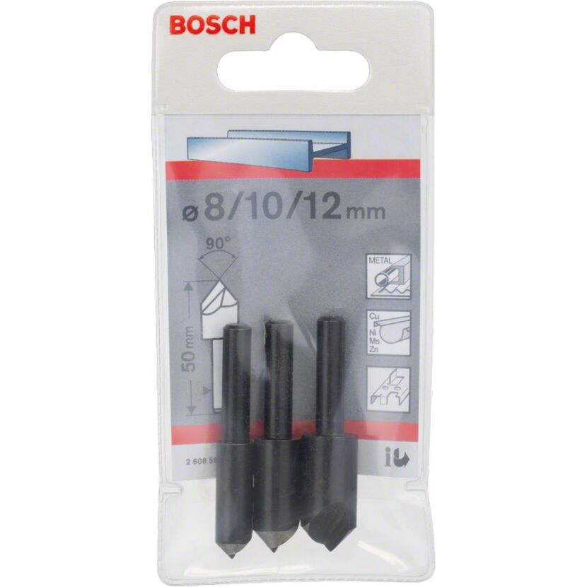 Kegelsenker-Set Ø 6–8 mm 3-teilig