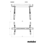 Arbeitsbock-Set 'MAB 82' 116 x 98 x 82 cm