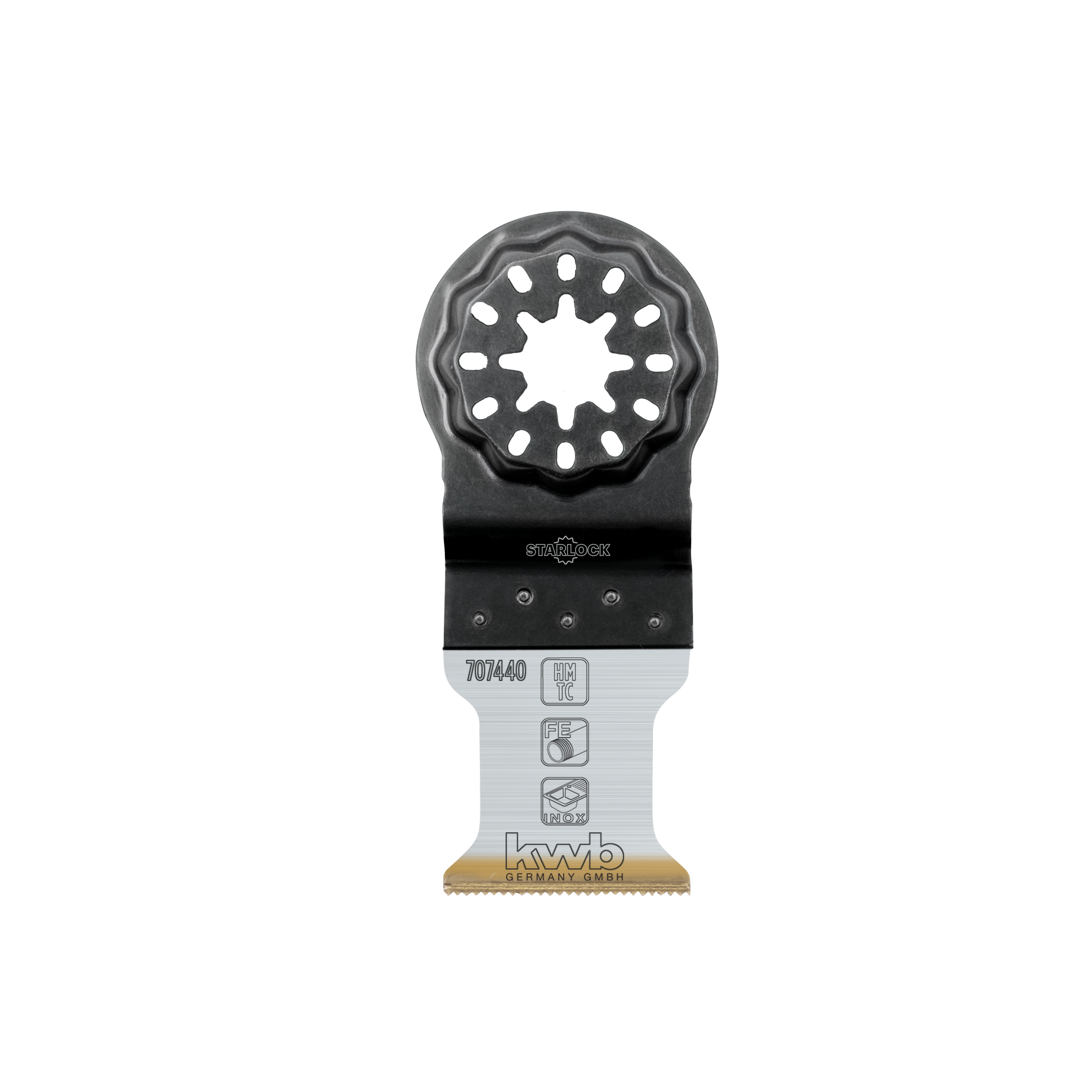 Tauchsägeblatt 'Multicut' Hartmetall mit Titanbeschichtung 32 x 40 mm