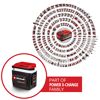 Akku-Kühlbox 'TE-COL 18/27 Li-Solo' schwarz/rot 27 l mit Warmhaltefunktion