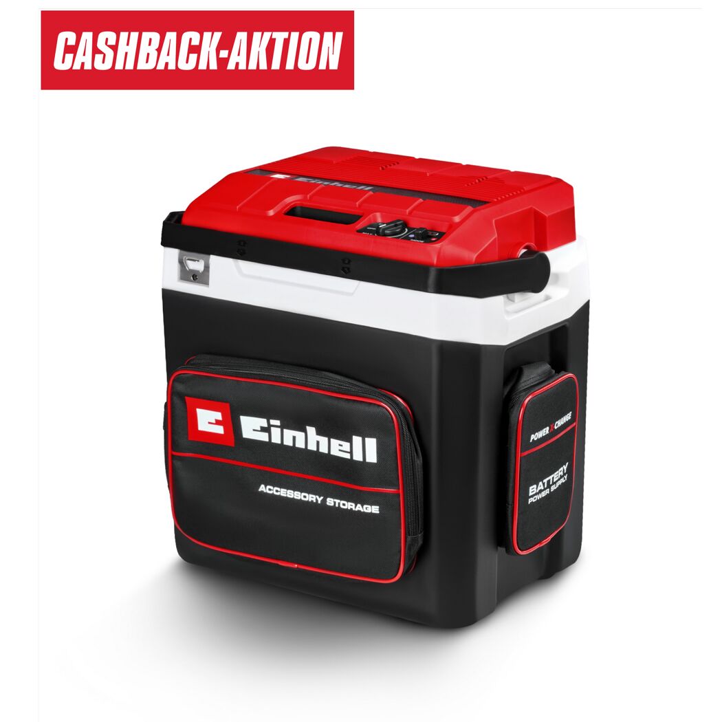 Akku-Kühlbox 'TE-COL 18/27 Li-Solo' schwarz/rot 27 l mit Warmhaltefunktion