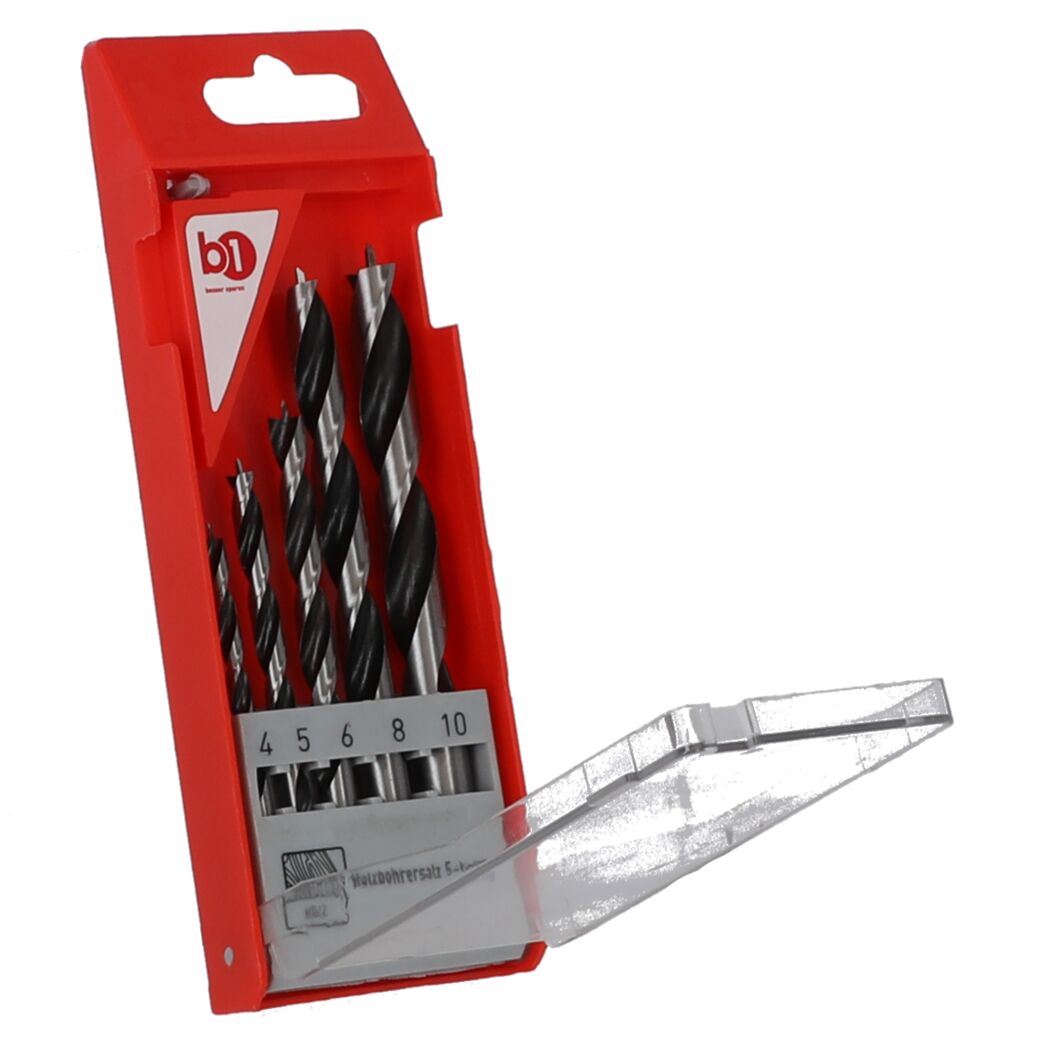 Holzbohrersatz Ø 4 - 10 mm 5-teilig