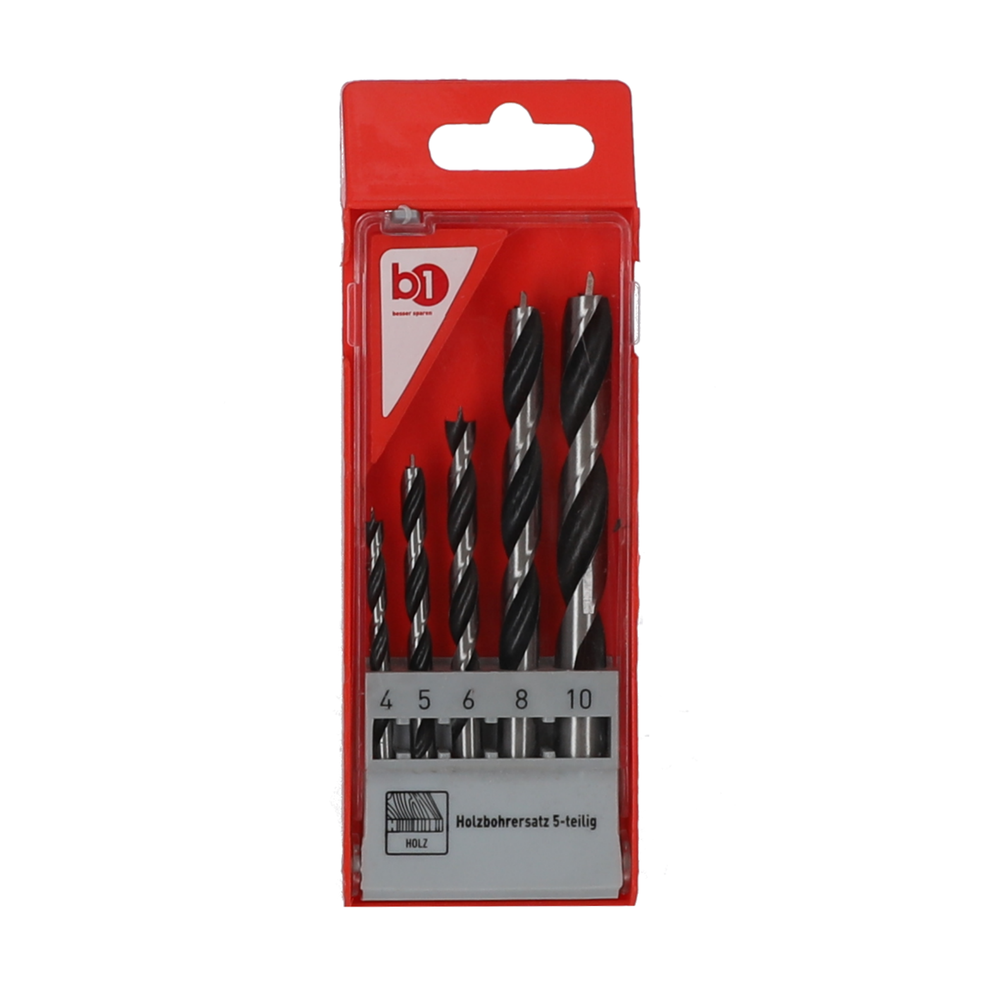 Holzbohrersatz Ø 4 - 10 mm 5-teilig