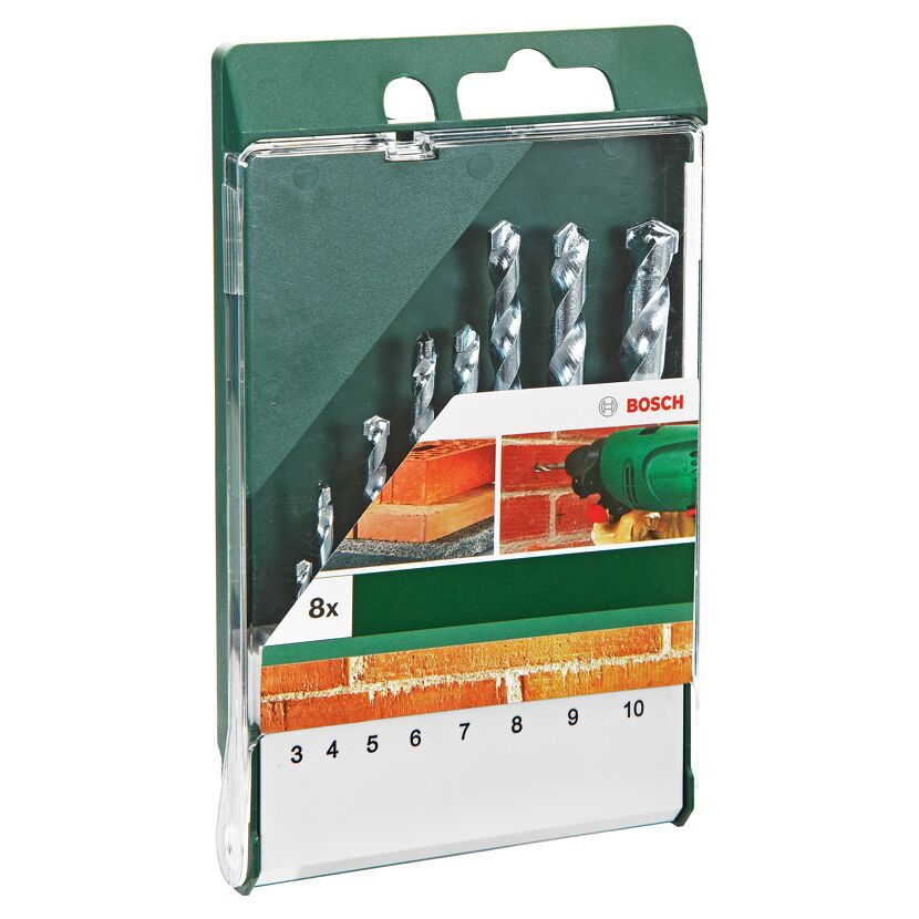 Bosch Steinbohrer-Set, 8-teilig