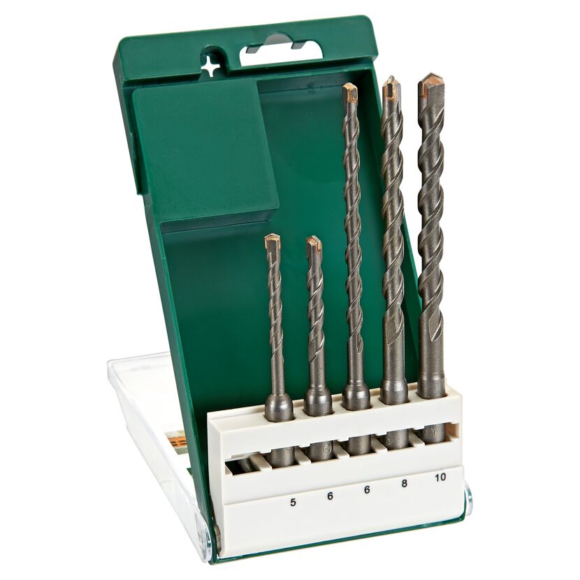SDS-plus-Hammerbohrerset 5-teilig