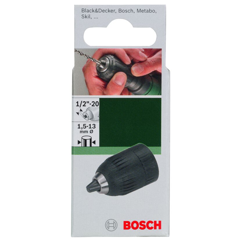 Bosch Schnellspannbohrfutter 1,5–13 mm, 1/2"-20
