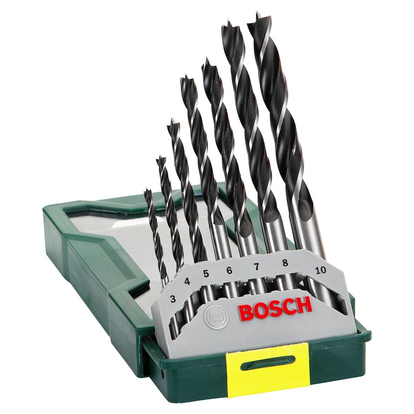 Bosch X-Line 7-teiliges Holzbohrer-Set