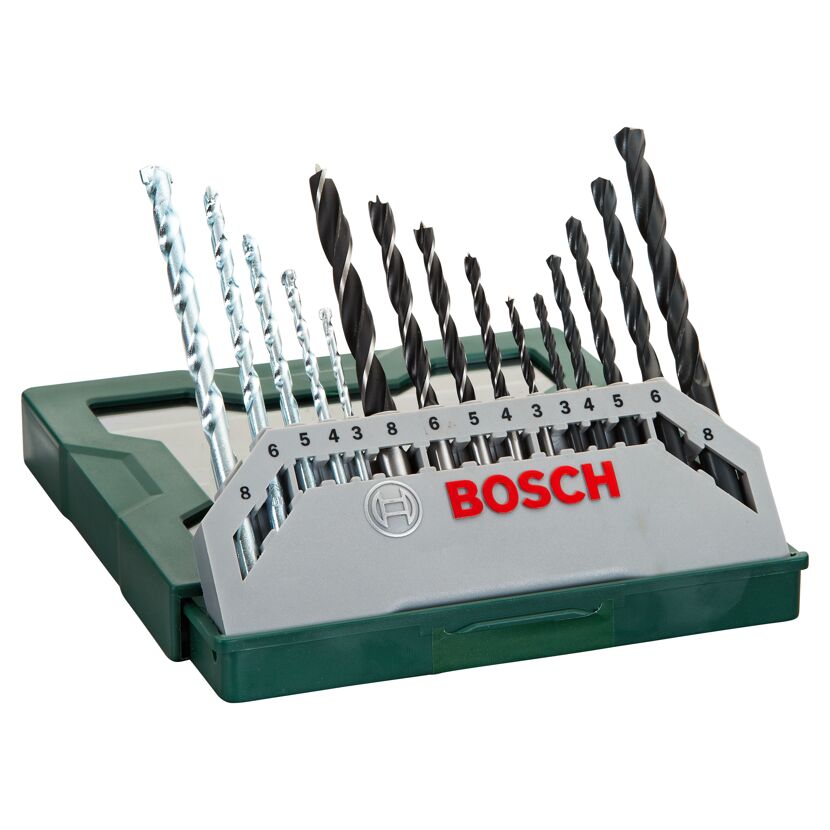 X-line-Bohrerset gemischt 15-teilig