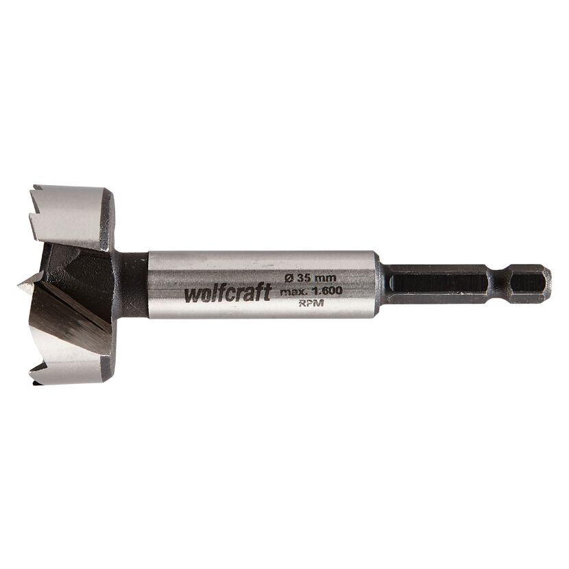 Wolfcraft Forstnerbohrer, Durchmesser 35 mm