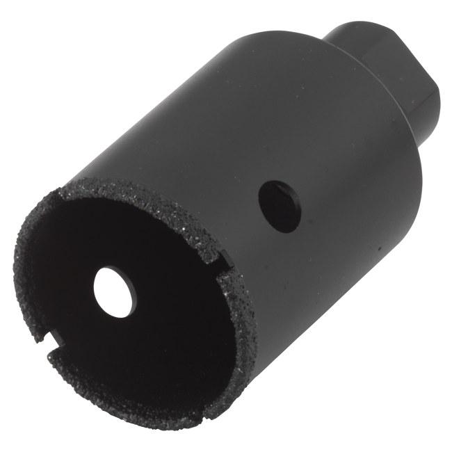 Bild von Diamant-Lochsäge 'Ceramic' schwarz Ø 40 mm