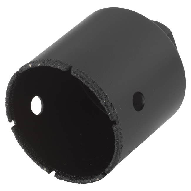 Bild von Diamant-Lochsäge 'Ceramic' schwarz Ø 54 mm
