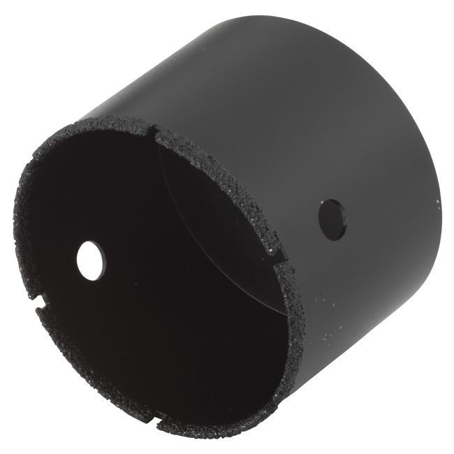 Bild von Diamant-Lochsäge 'Ceramic' schwarz Ø 68 mm