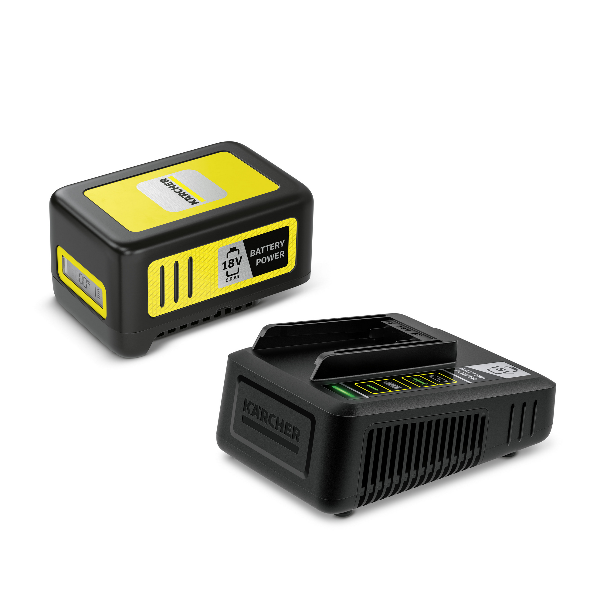 Starter-Kit 'Battery Power 18/50' Wechselakku mit Schnellladegerät, 18 V 5,0 Ah + product picture
