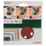Exzenterschleifblatt-Set G60 - 240 Ø 11,5 cm 6-teilig