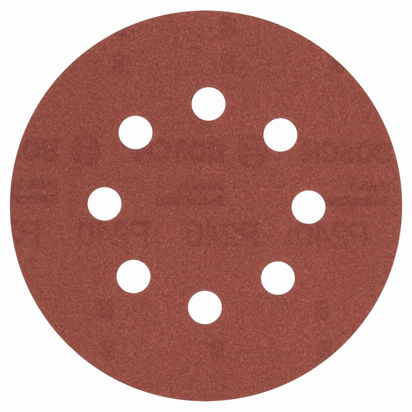 Exzenterschleifblätter Klett Ø 125 mm G240 5 Stück