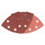 Deltaschleifblatt-Set gelocht 9,3 cm G60 - 240 6-teilig