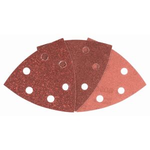 Deltaschleifblatt-Set gelocht 9,3 cm G60 - 240 6-teilig