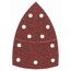 Deltaschleifblatt-Set gelocht 10,2 x 6,2 cm G40 10 Stück