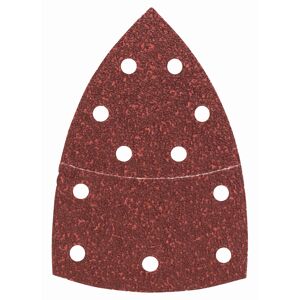 Deltaschleifblatt-Set gelocht 10,2 x 6,2 cm G40 10 Stück