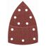 Deltaschleifblatt-Set gelocht 10,2 x 6,2 cm G80 10 Stück
