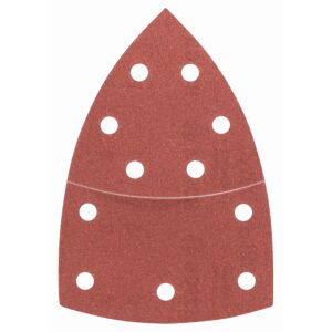 Deltaschleifblatt-Set gelocht 10,2 x 6,2 cm G180 10 Stück