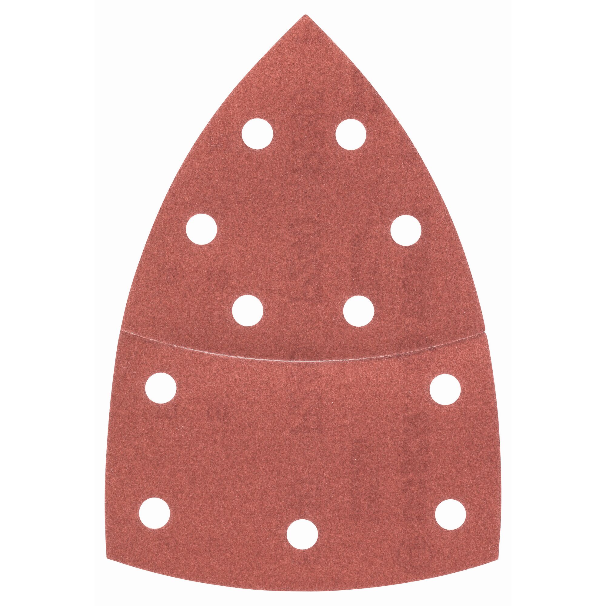 Dreieckschleifpapier mit Löchern