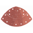 Deltaschleifblatt-Set gelocht 10,2 x 6,2 cm G40 - 180 10-teilig