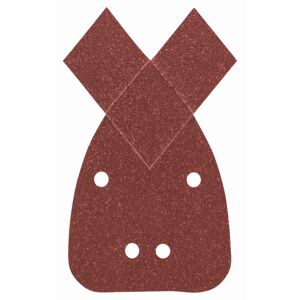 Deltaschleifblatt-Set 5-teilig gelocht 9,5 x 13,5 cm G80