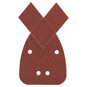 Deltaschleifblatt-Set 5-teilig gelocht 9,5 x 13,5 cm G120