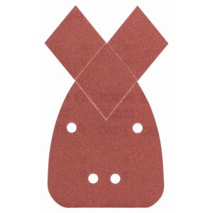 Deltaschleifblatt-Set 5-teilig gelocht 9,5 x 13,5 cm G180