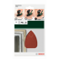 Deltaschleifblatt-Set 5-teilig gelocht 9,5 x 13,5 cm G180