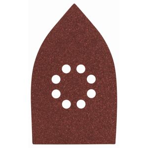 Deltaschleifblatt-Set gelocht 10 x 17 cm G80 5 Stück