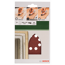 Deltaschleifblatt-Set gelocht 10 x 17 cm G80 5 Stück